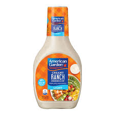 American Garden Lite Ranch Dressing 473Ml
